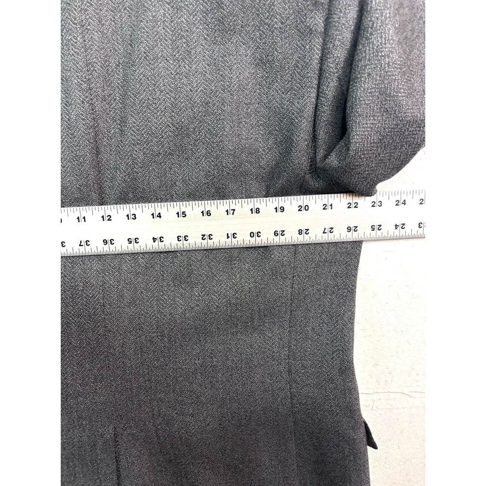 Hart Schaffner Marx‎ 42R Gray Herringbone Blazer Jacket Sport Suit Coat USA Wool